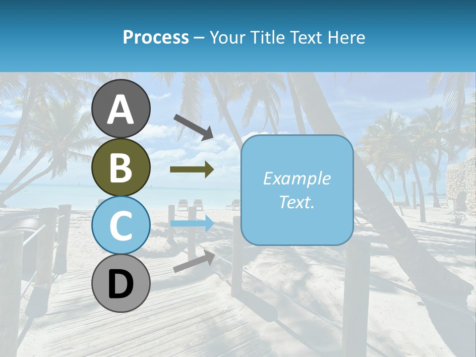 Beach Calm Family PowerPoint Template
