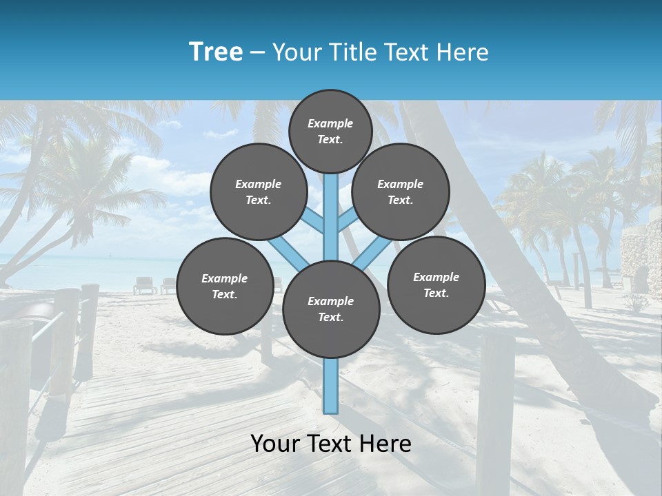 Beach Calm Family PowerPoint Template