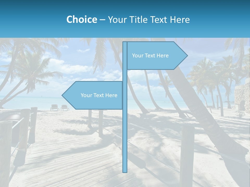 Beach Calm Family PowerPoint Template