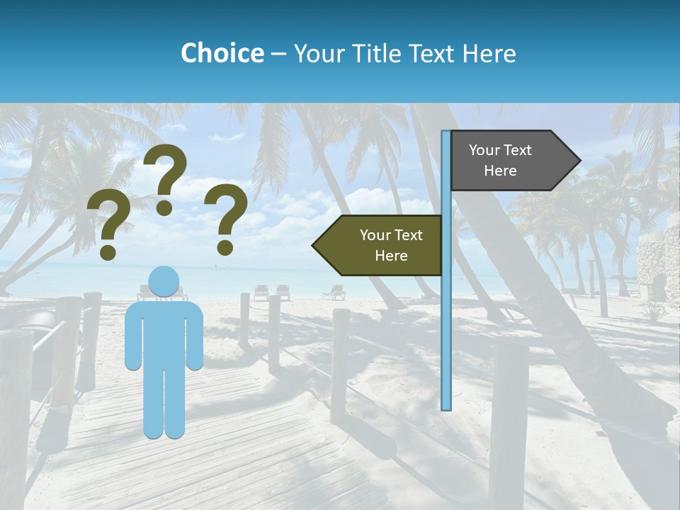 Beach Calm Family PowerPoint Template