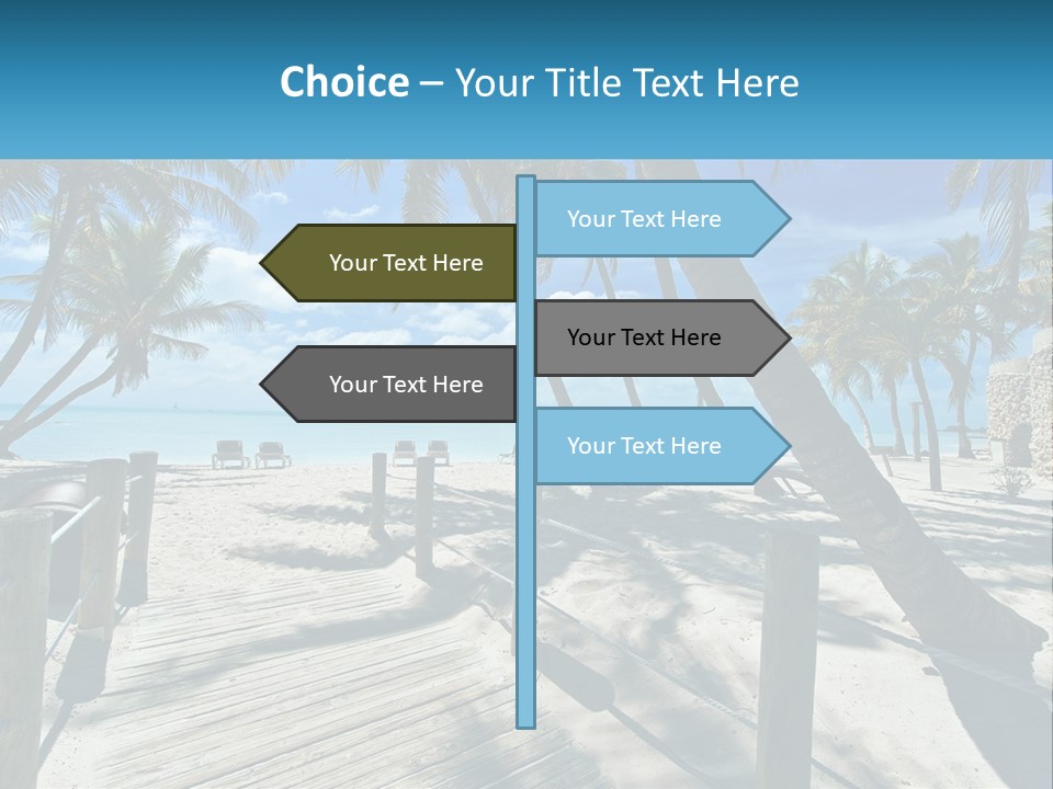 Beach Calm Family PowerPoint Template