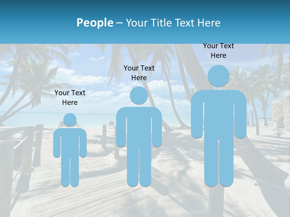 Beach Calm Family PowerPoint Template