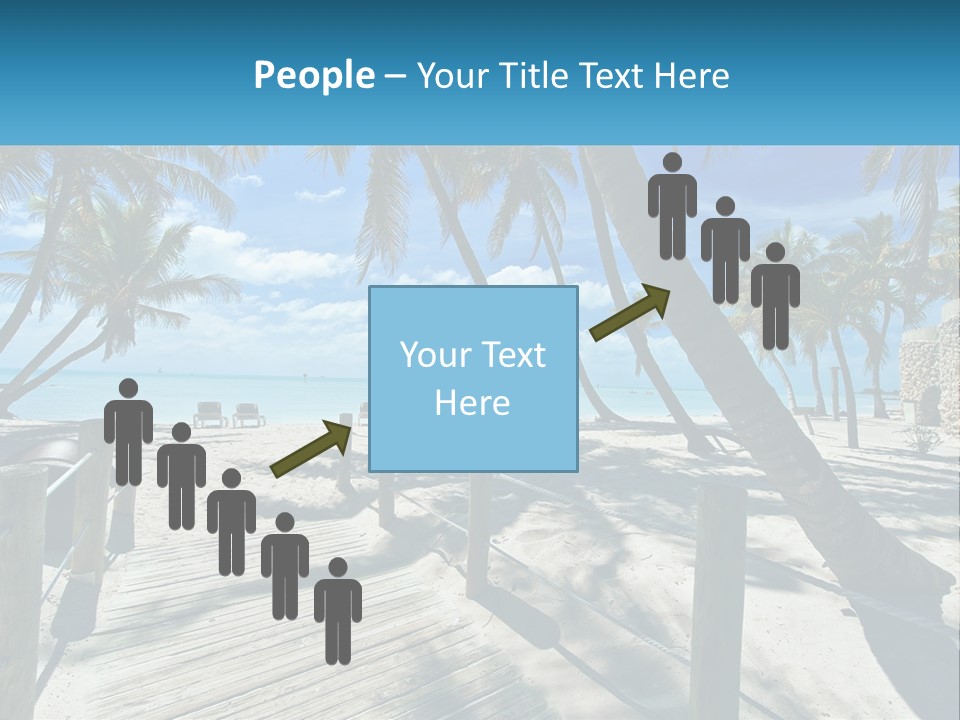 Beach Calm Family PowerPoint Template