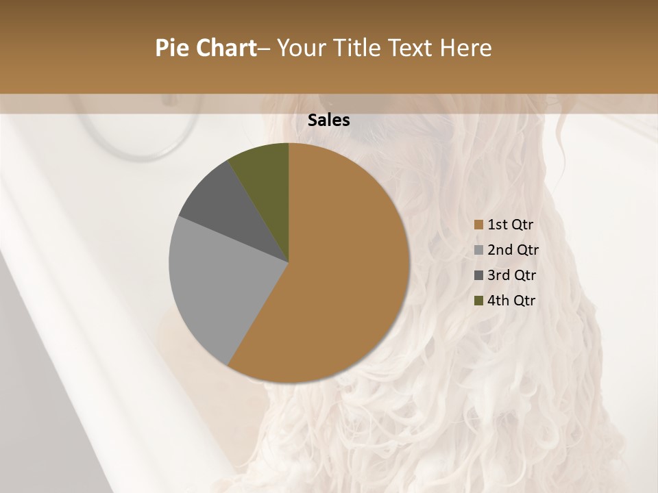 Sunrise Woman White PowerPoint Template