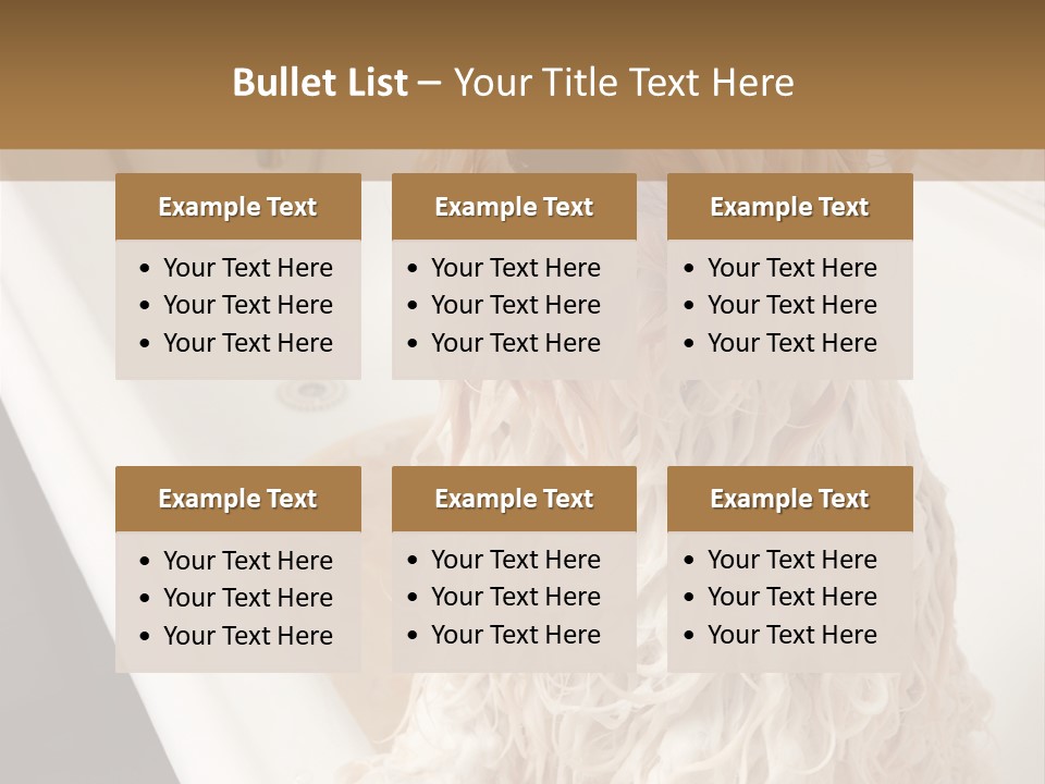 Sunrise Woman White PowerPoint Template