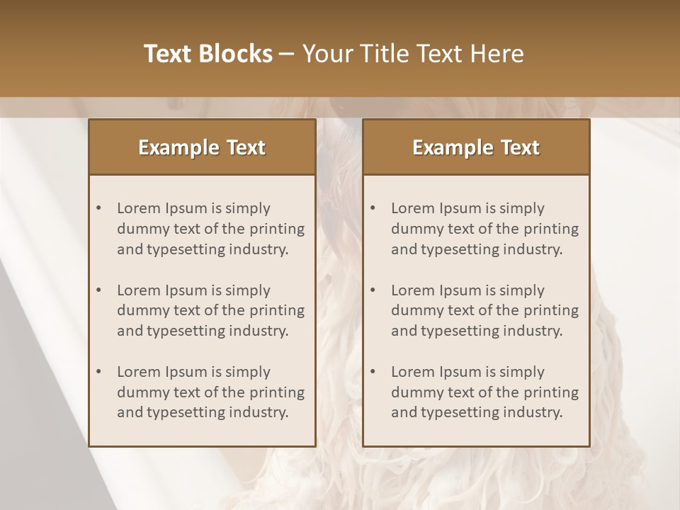 Sunrise Woman White PowerPoint Template