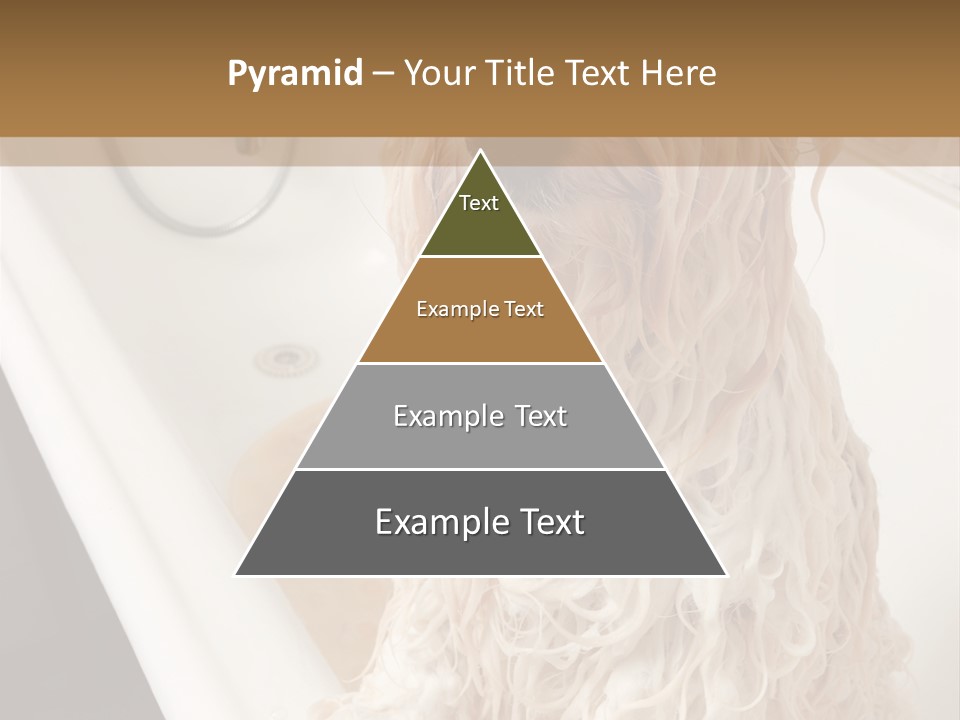 Sunrise Woman White PowerPoint Template