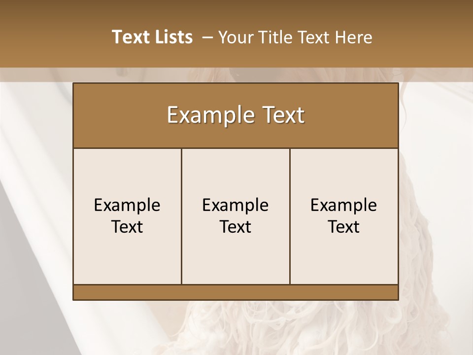 Sunrise Woman White PowerPoint Template
