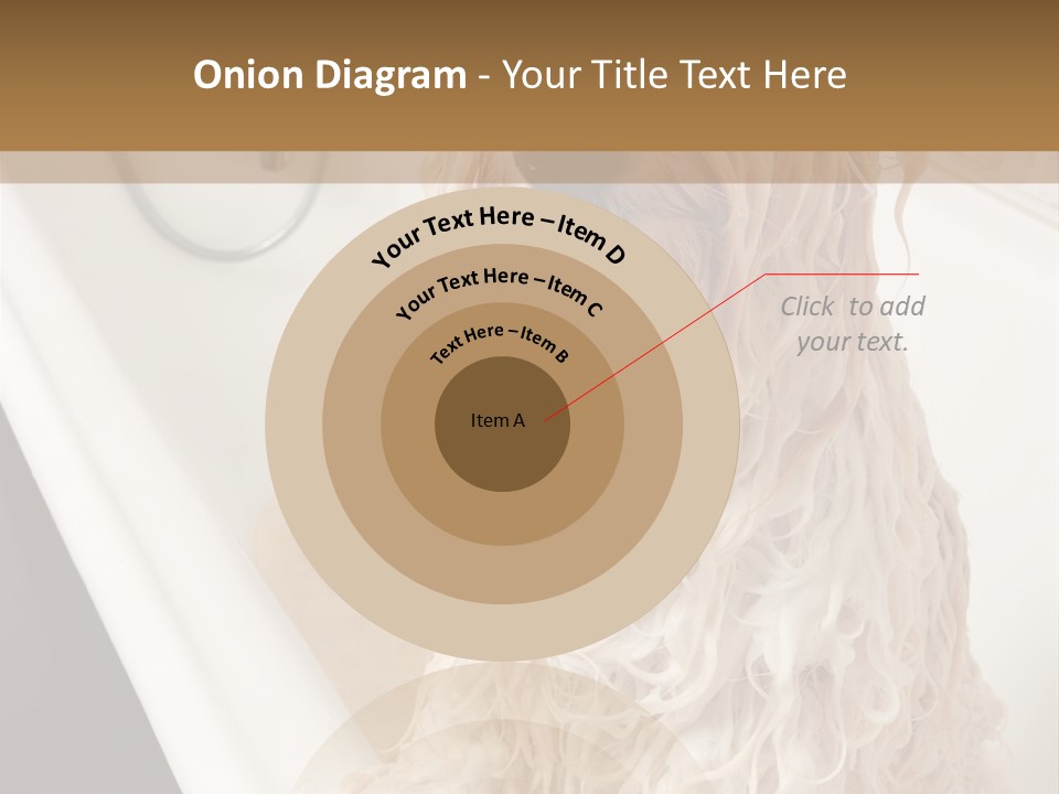 Sunrise Woman White PowerPoint Template