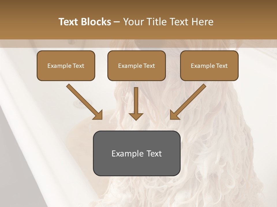 Sunrise Woman White PowerPoint Template