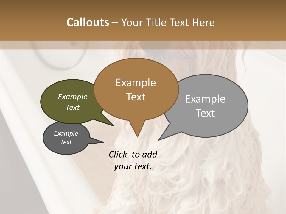 Sunrise Woman White PowerPoint Template