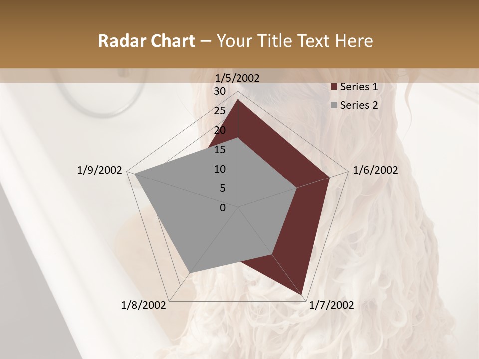 Sunrise Woman White PowerPoint Template