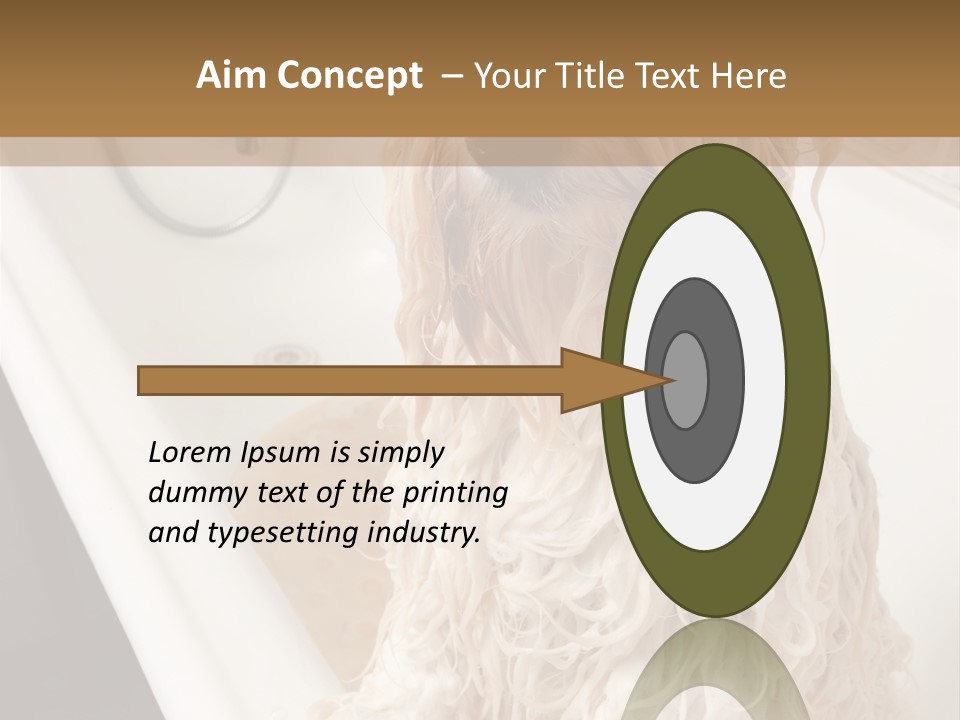 Sunrise Woman White PowerPoint Template