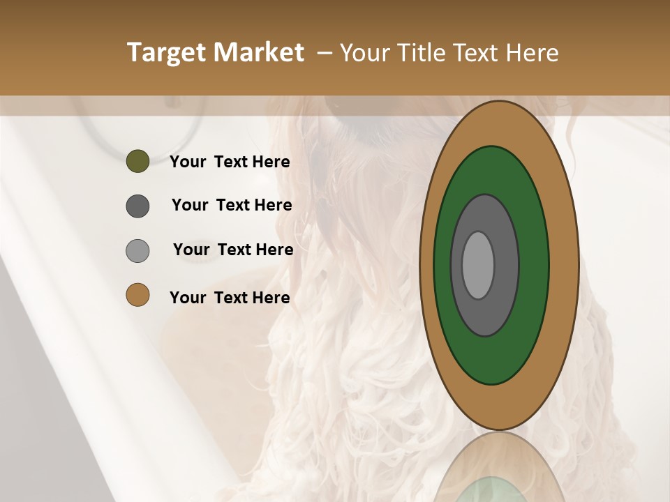 Sunrise Woman White PowerPoint Template