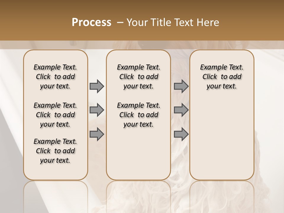 Sunrise Woman White PowerPoint Template