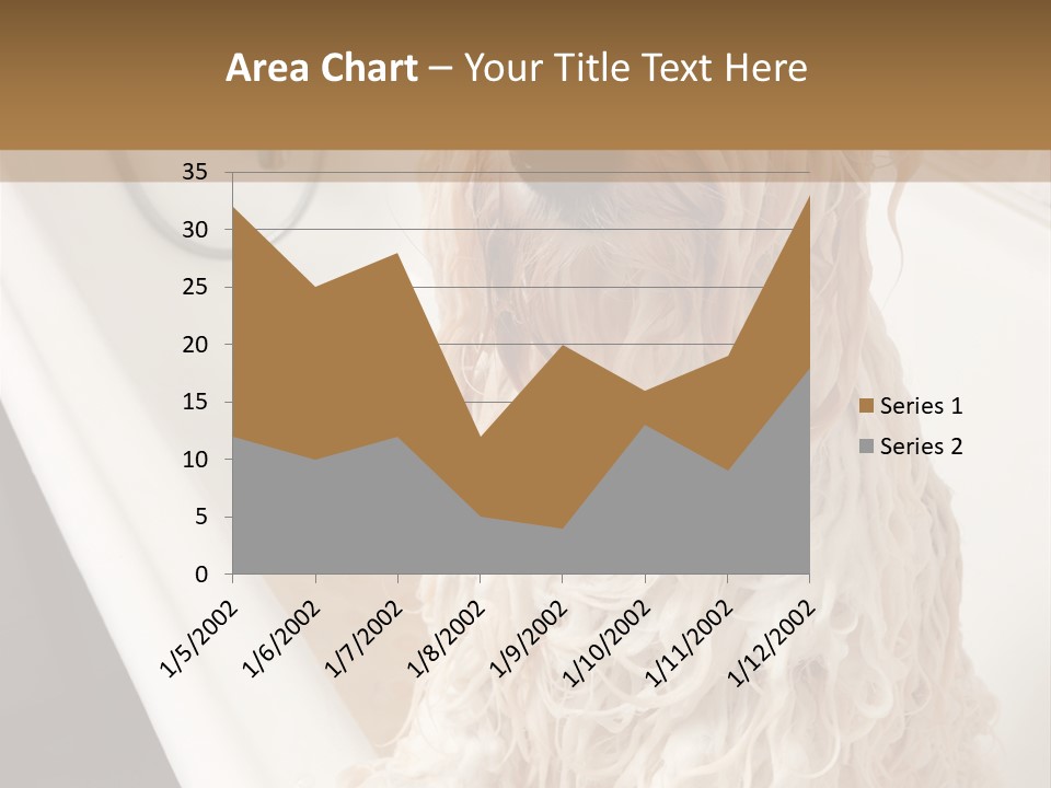 Sunrise Woman White PowerPoint Template