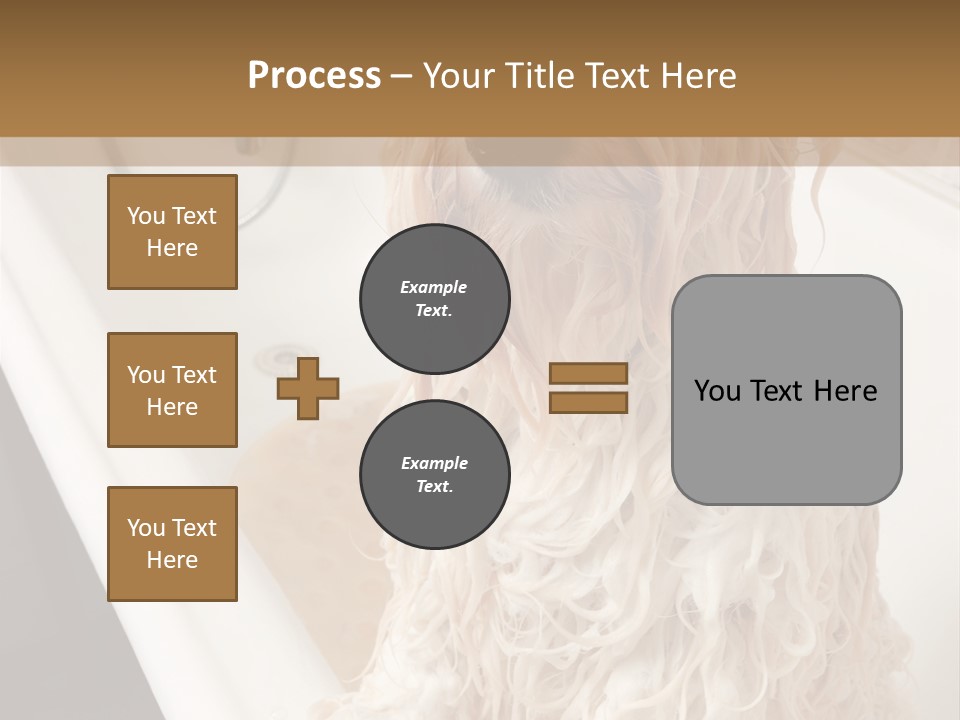 Sunrise Woman White PowerPoint Template