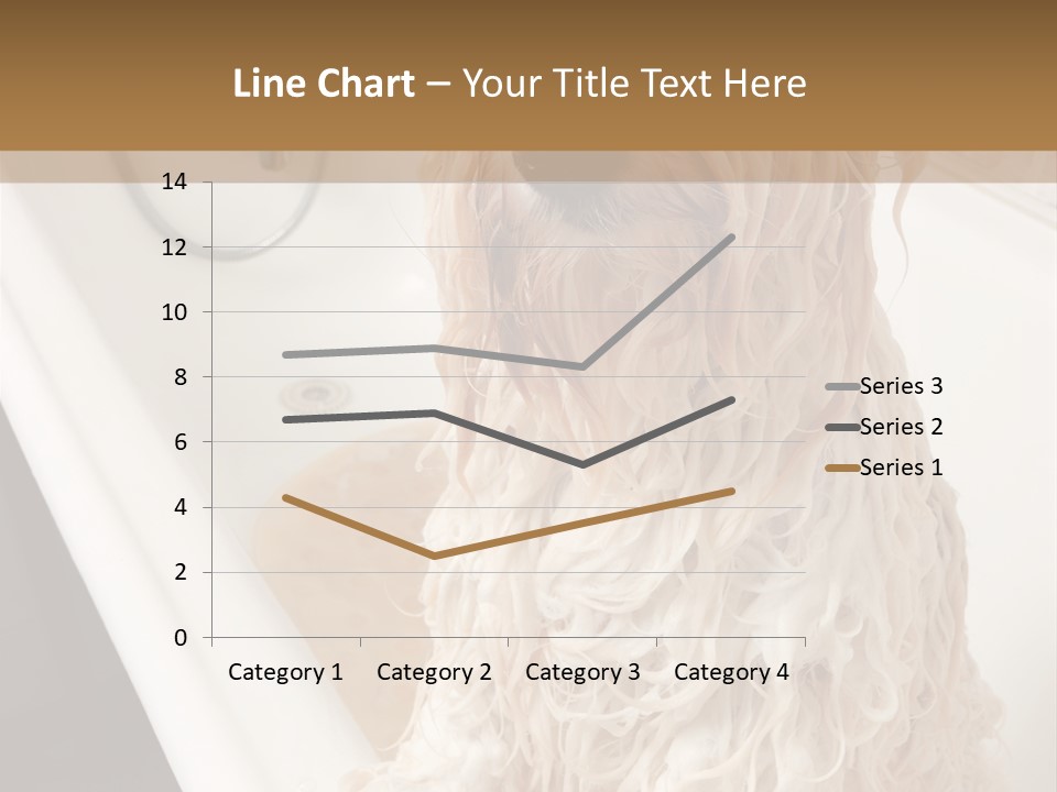 Sunrise Woman White PowerPoint Template