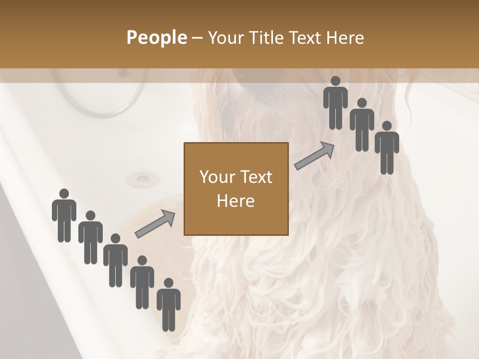 Sunrise Woman White PowerPoint Template