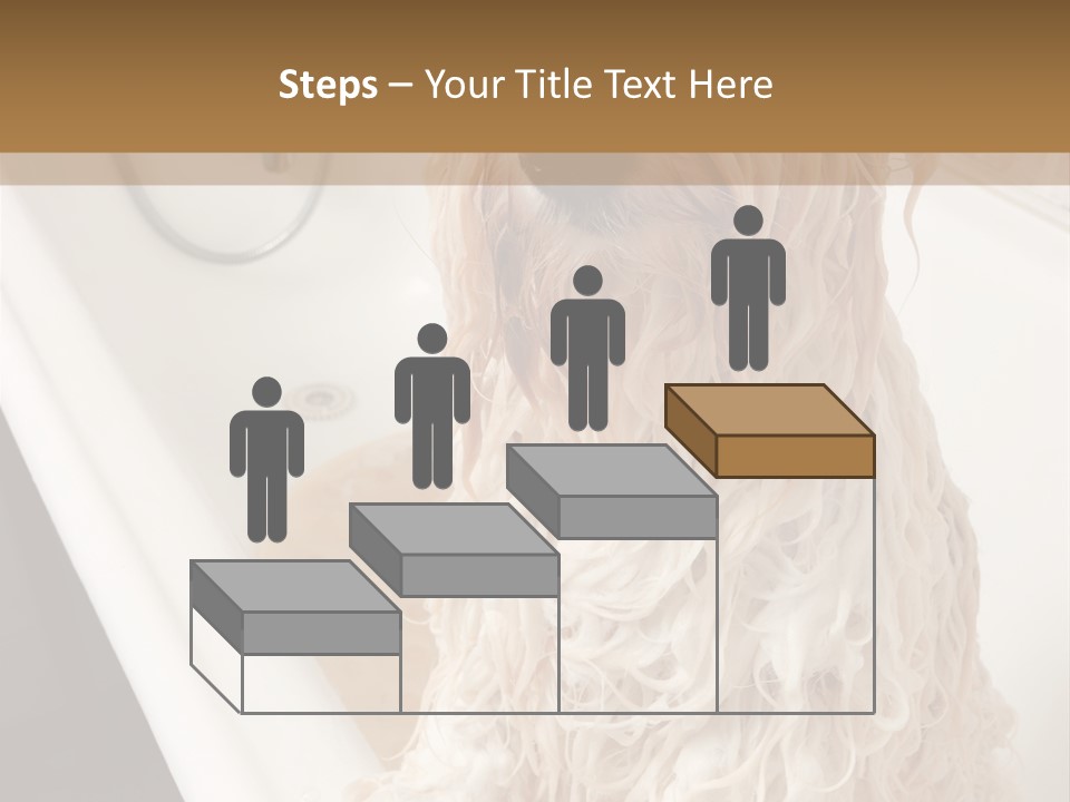 Sunrise Woman White PowerPoint Template