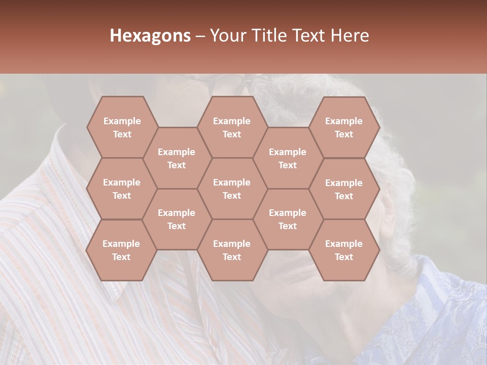 Lifestyle Older Sea PowerPoint Template