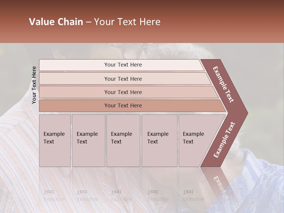 Lifestyle Older Sea PowerPoint Template