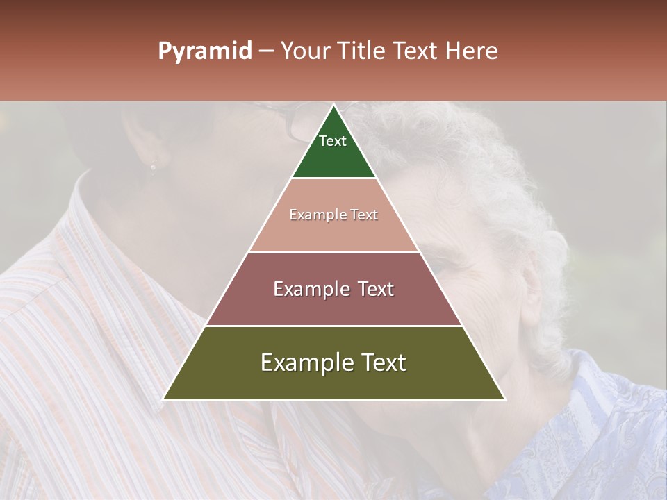 Lifestyle Older Sea PowerPoint Template