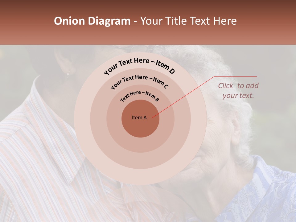 Lifestyle Older Sea PowerPoint Template