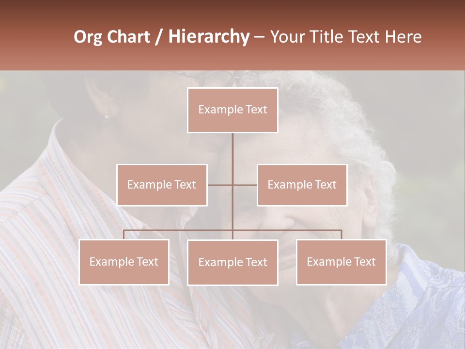 Lifestyle Older Sea PowerPoint Template