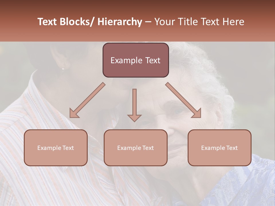 Lifestyle Older Sea PowerPoint Template