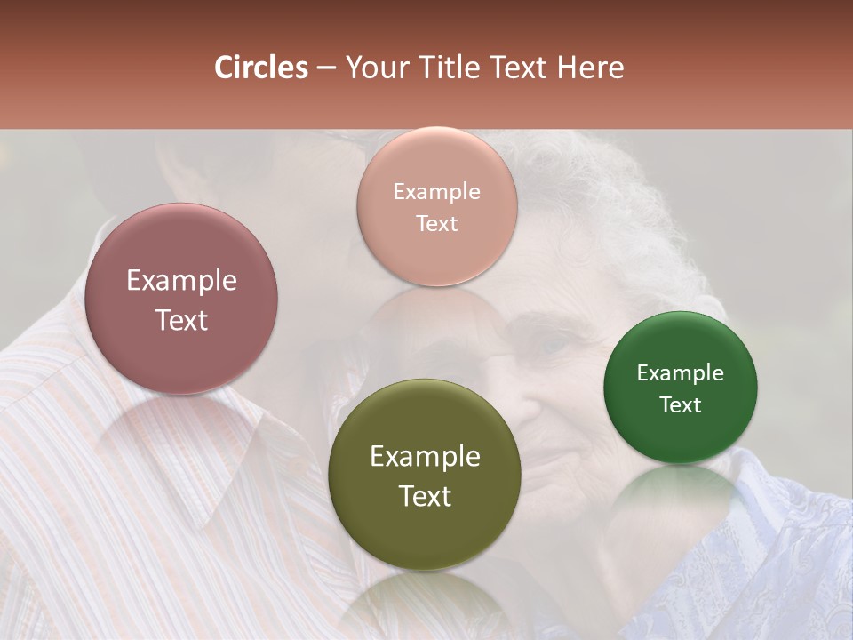 Lifestyle Older Sea PowerPoint Template