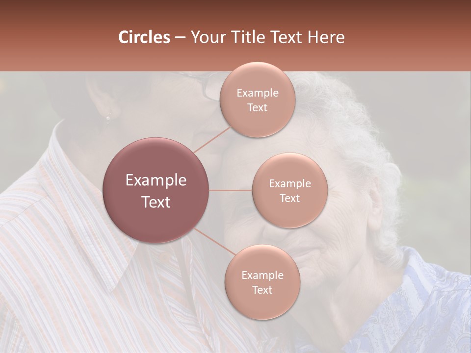 Lifestyle Older Sea PowerPoint Template