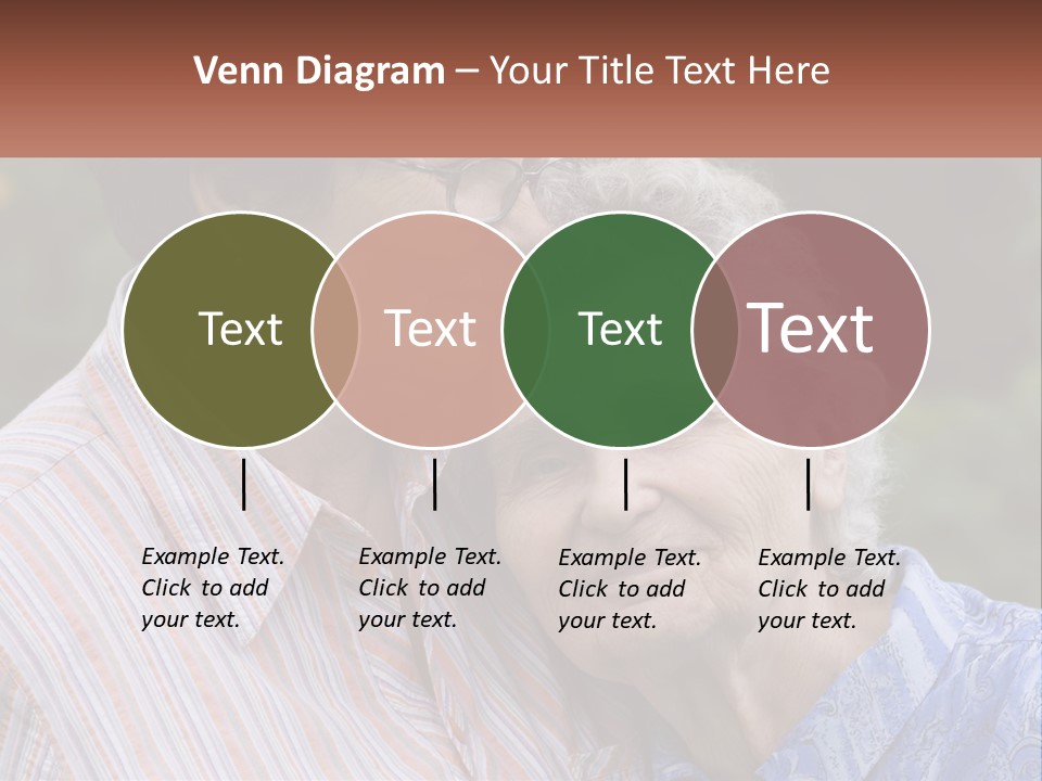 Lifestyle Older Sea PowerPoint Template