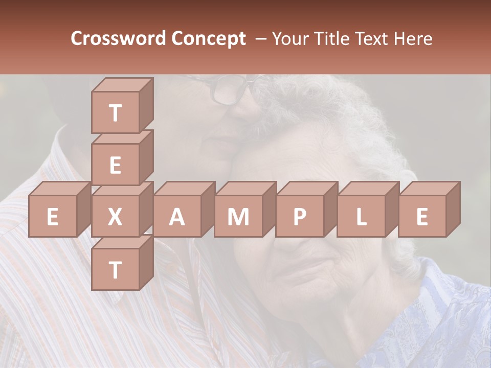 Lifestyle Older Sea PowerPoint Template