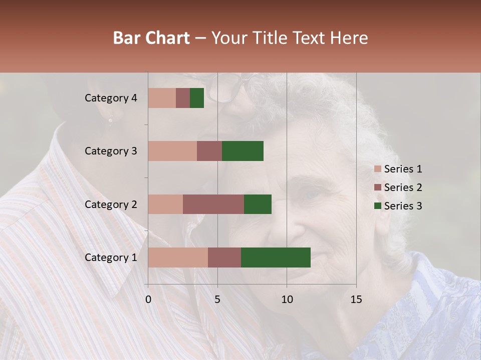 Lifestyle Older Sea PowerPoint Template