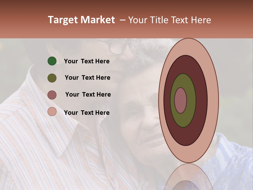 Lifestyle Older Sea PowerPoint Template