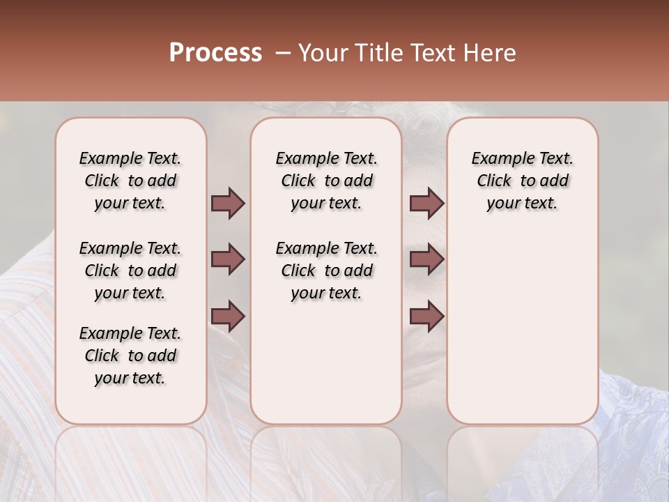 Lifestyle Older Sea PowerPoint Template