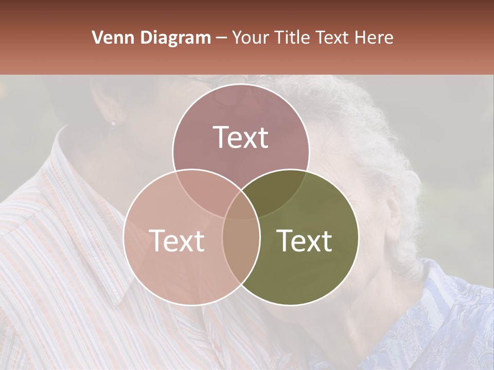 Lifestyle Older Sea PowerPoint Template