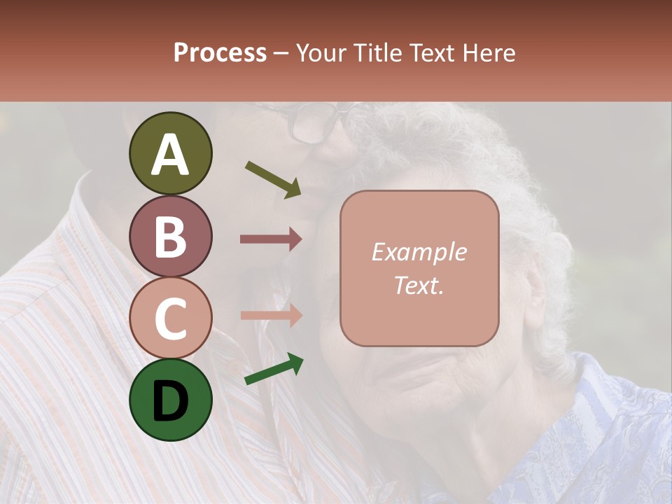 Lifestyle Older Sea PowerPoint Template