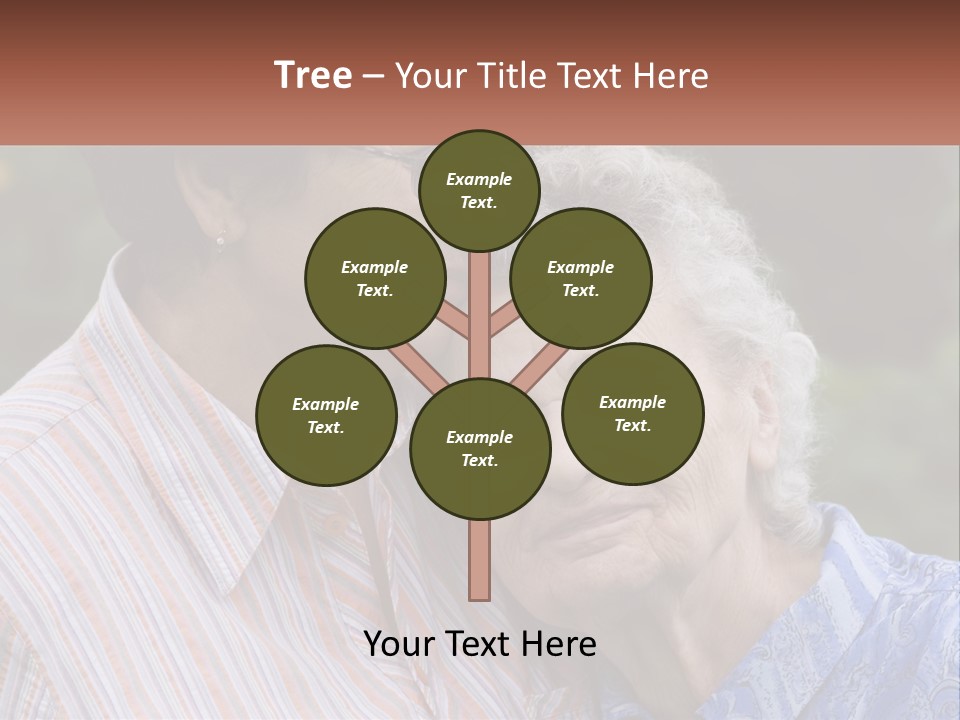 Lifestyle Older Sea PowerPoint Template