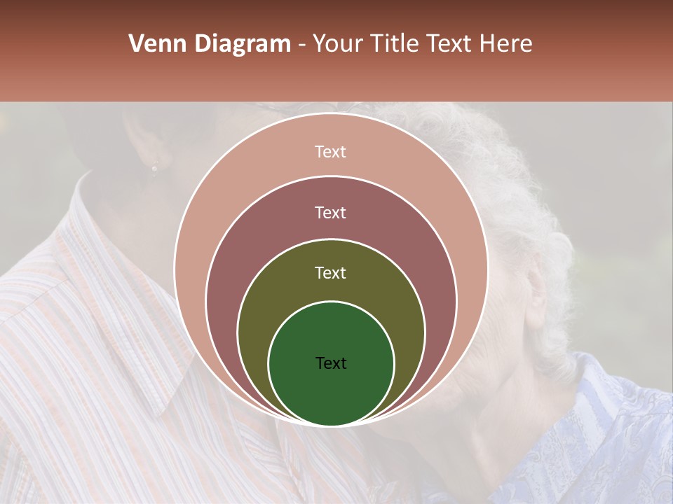 Lifestyle Older Sea PowerPoint Template