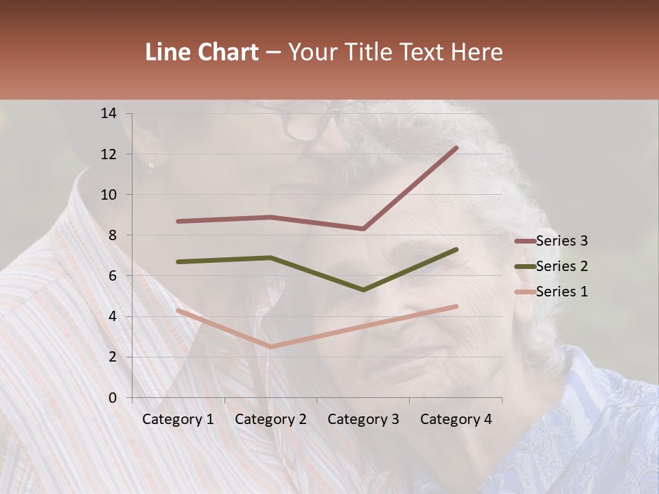 Lifestyle Older Sea PowerPoint Template