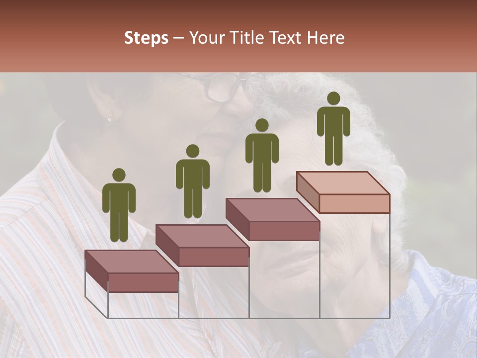 Lifestyle Older Sea PowerPoint Template