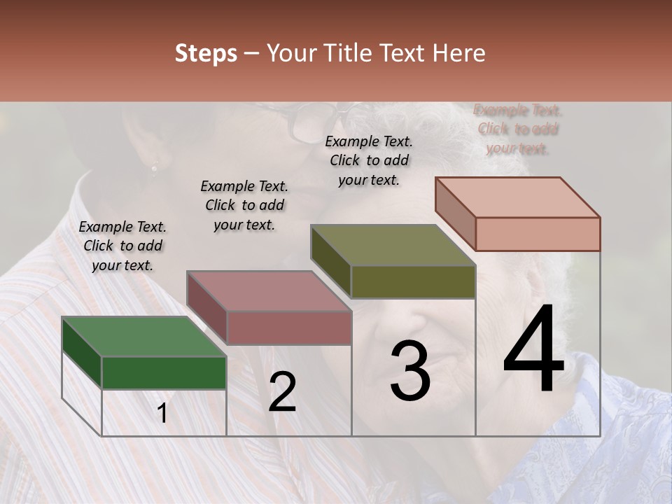 Lifestyle Older Sea PowerPoint Template