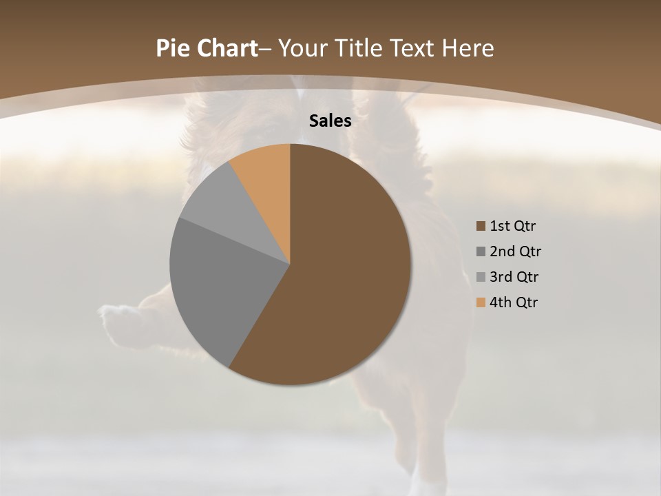 Sea White Sand PowerPoint Template