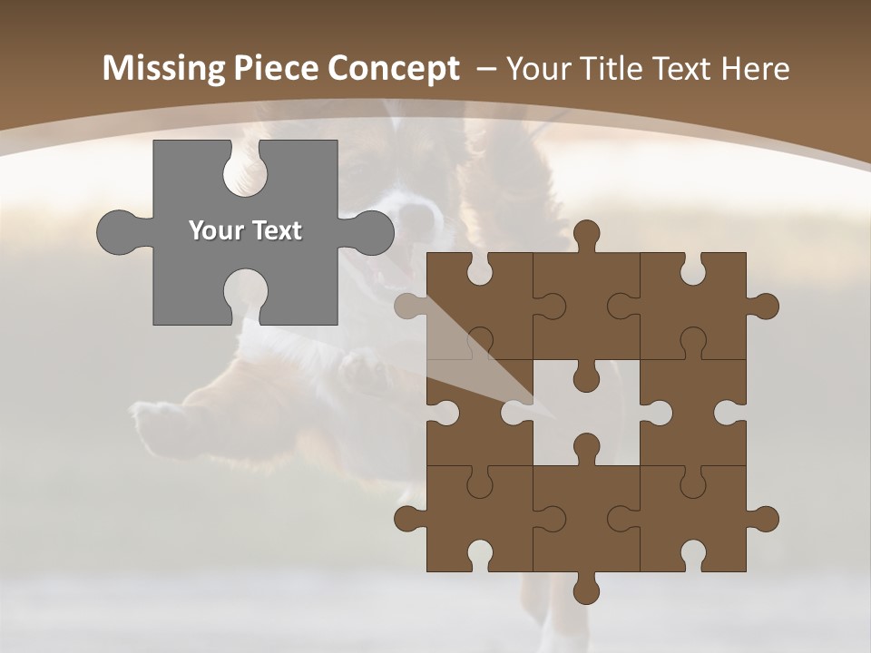 Sea White Sand PowerPoint Template