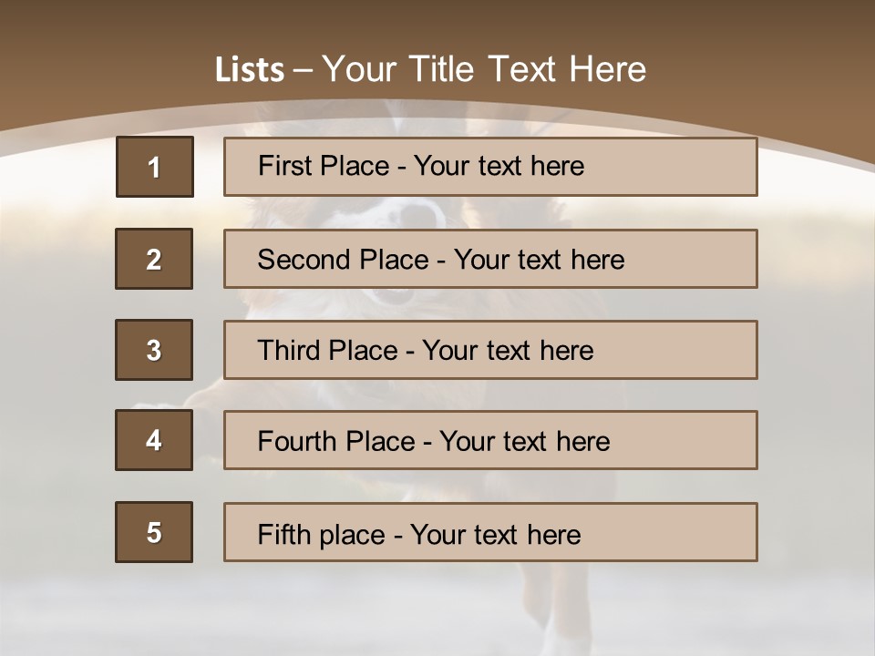 Sea White Sand PowerPoint Template