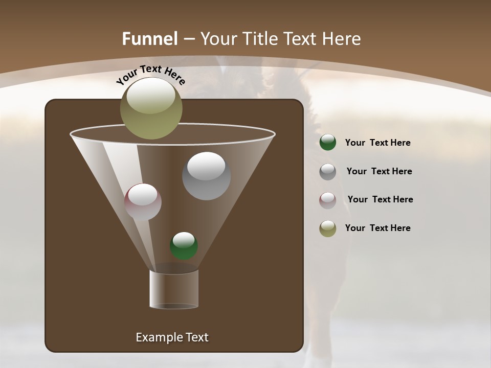 Sea White Sand PowerPoint Template