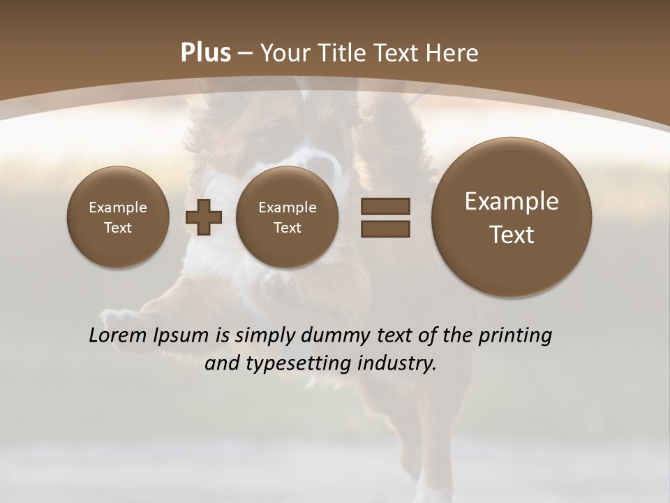 Sea White Sand PowerPoint Template