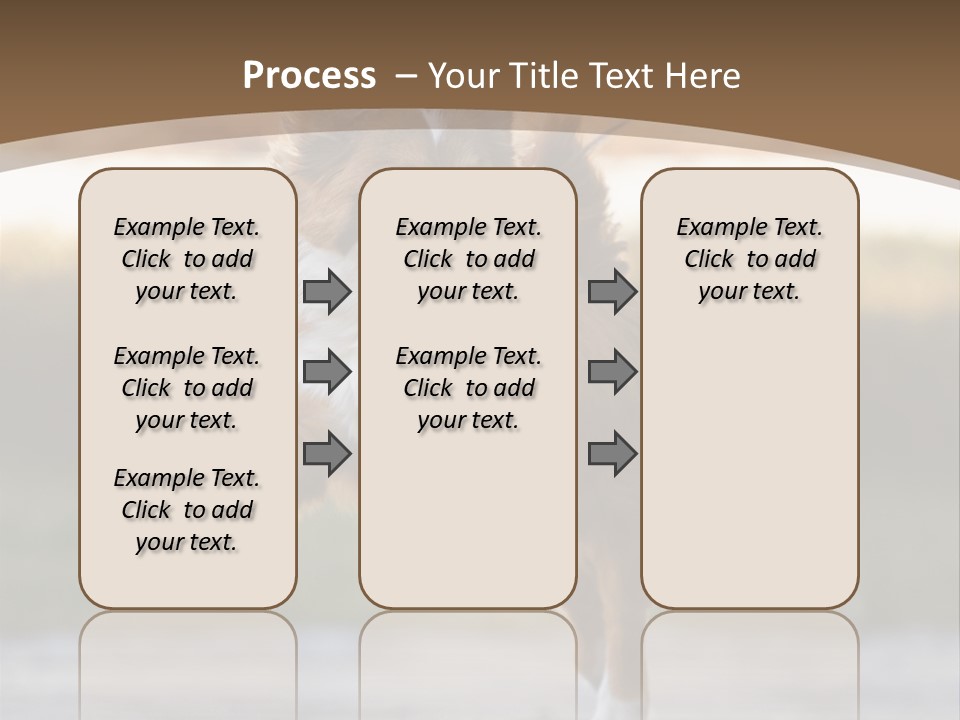 Sea White Sand PowerPoint Template